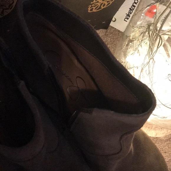 Jessica Simpson suede booties - Picture 2 of 3